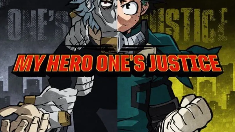 My Hero One's Justice cover