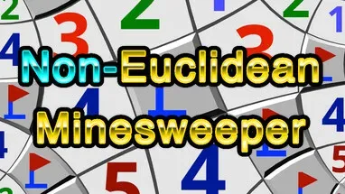 Non-Euclidean Minesweeper cover