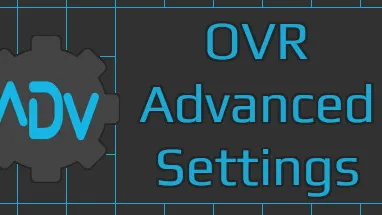 OVR Advanced Settings cover
