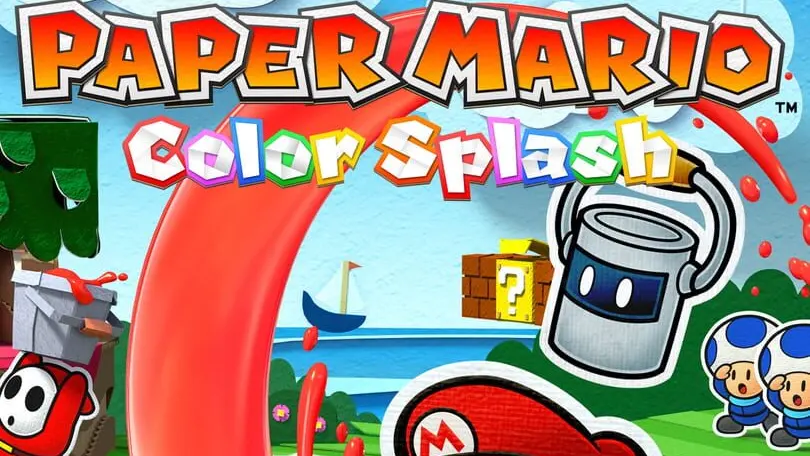 Paper Mario: Color Splash cover