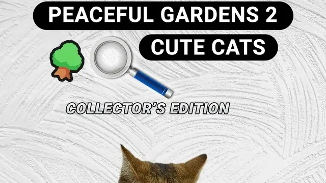 Peaceful Gardens 2: Cute Cats Collector's Edition cover