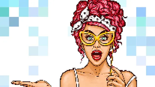 Pixel Art Coloring Book cover