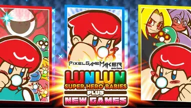 Pixel Game Maker Series LUNLUN SUPER HERO BABIES PLUS NEWGAMES cover