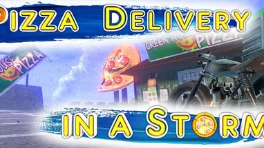 Pizza Delivery in a Storm cover