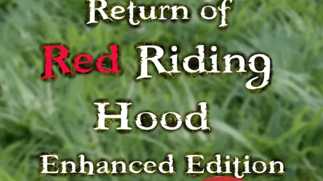 Return of Red Riding Hood Enhanced Edition cover