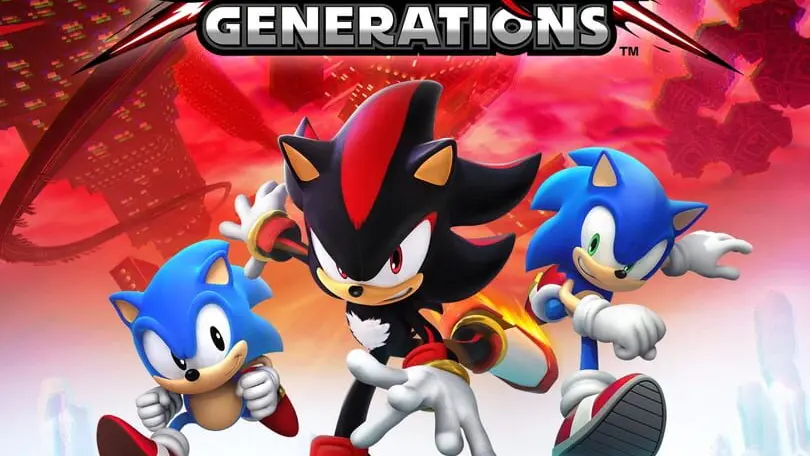 SONIC X SHADOW GENERATIONS cover