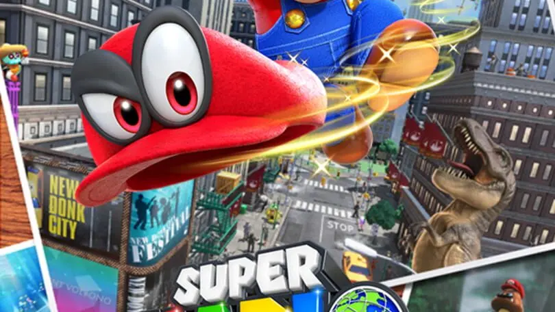 Super Mario Odyssey cover