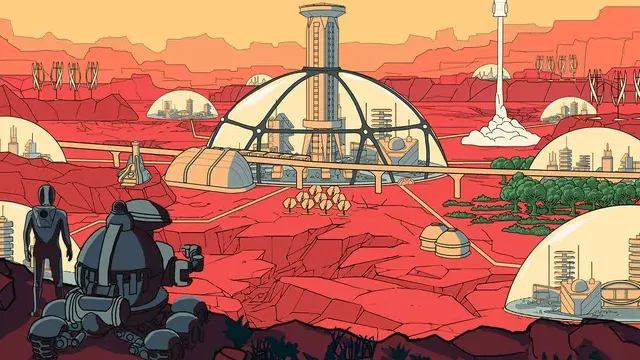 Surviving Mars: Relaunched cover
