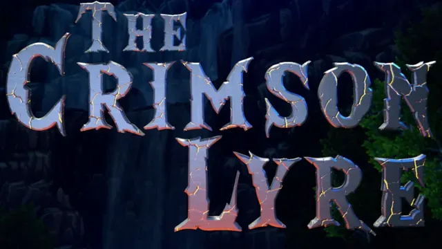 The Crimson Lyre cover