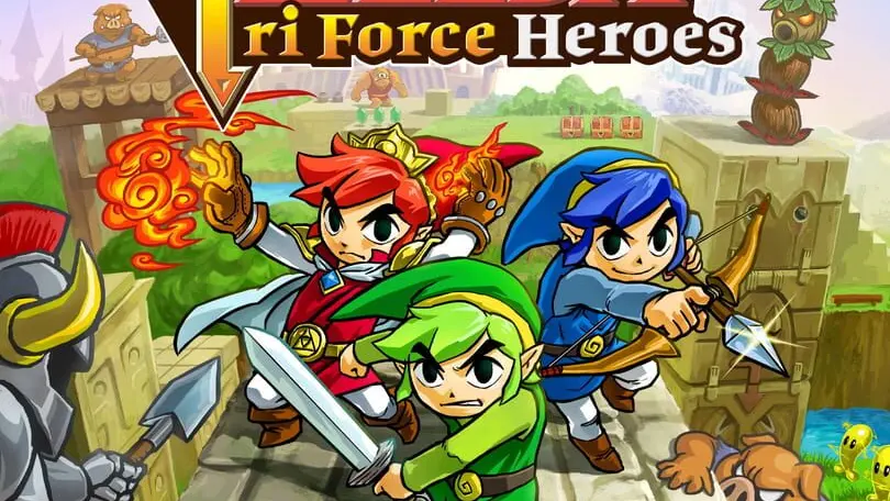 The Legend of Zelda: Tri Force Heroes cover