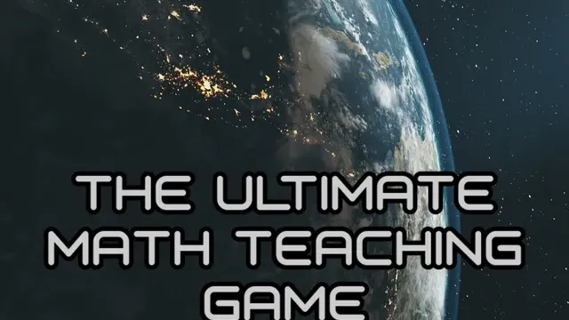 The ultimate Math teaching game cover