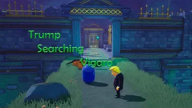 Trump Searching Vigaro cover