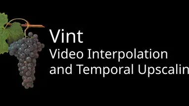 Vint: Realtime Video Interpolation and CRT Emulation cover