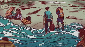 We. The Refugees: Ticket to Europe cover
