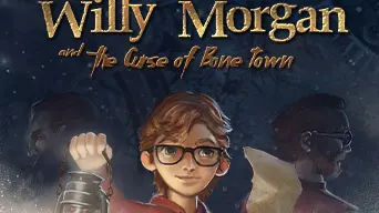 Willy Morgan and the Curse of Bone Town cover